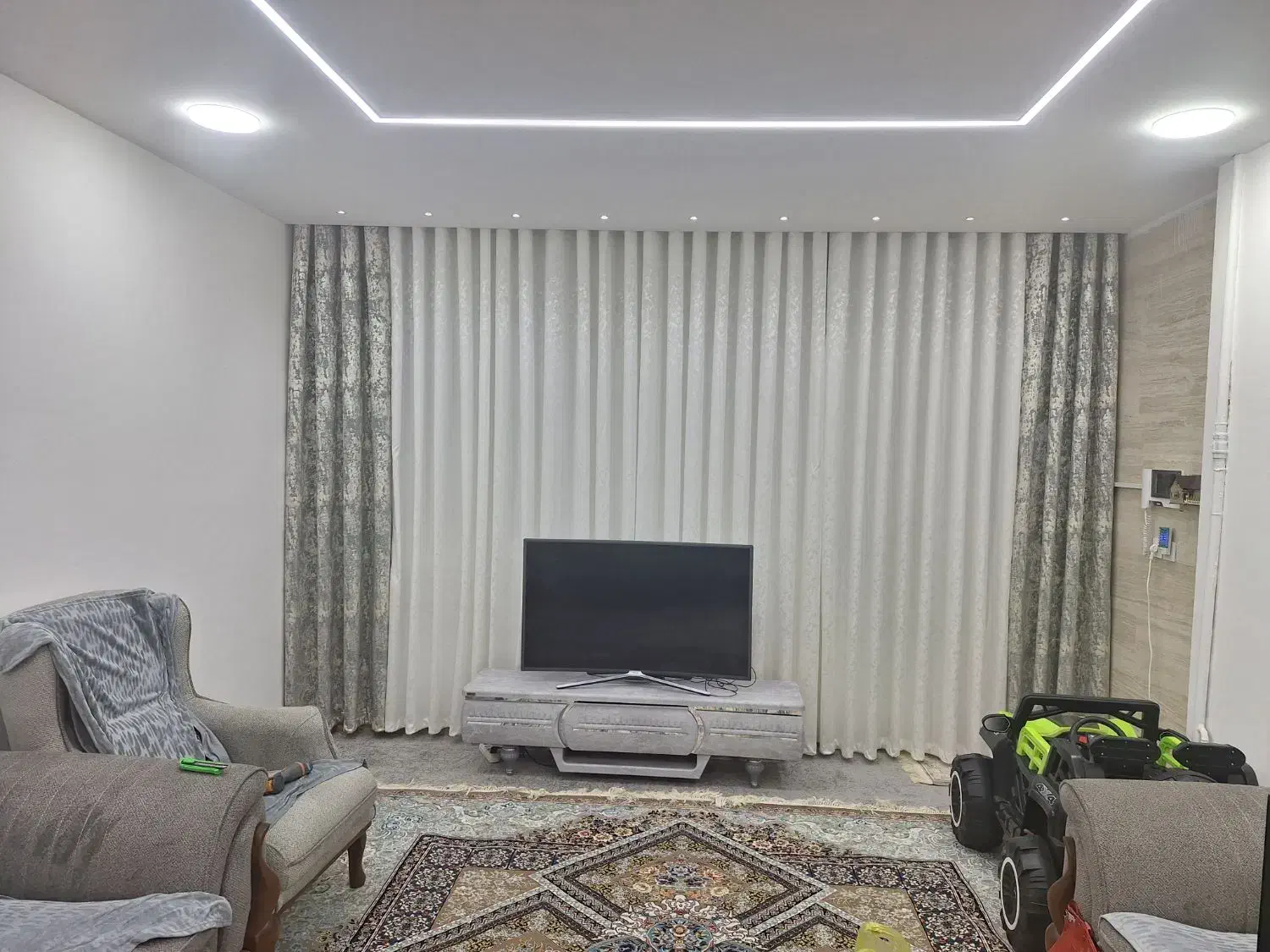 پرده مینیمال|پرده، رانر، رومیزی|شهرکرد, |دیوار