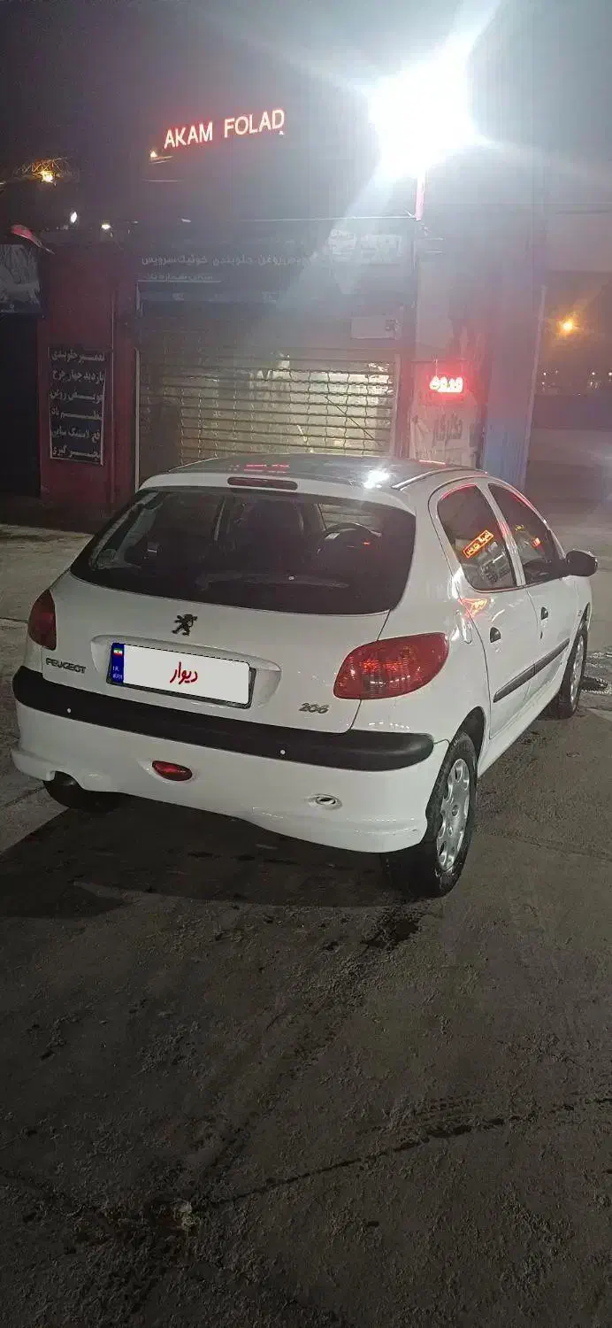 ۲۰۶ تیپ ۲ مدل ۱۳۹۵|خودرو سواری و وانت|تهران, دردشت|دیوار