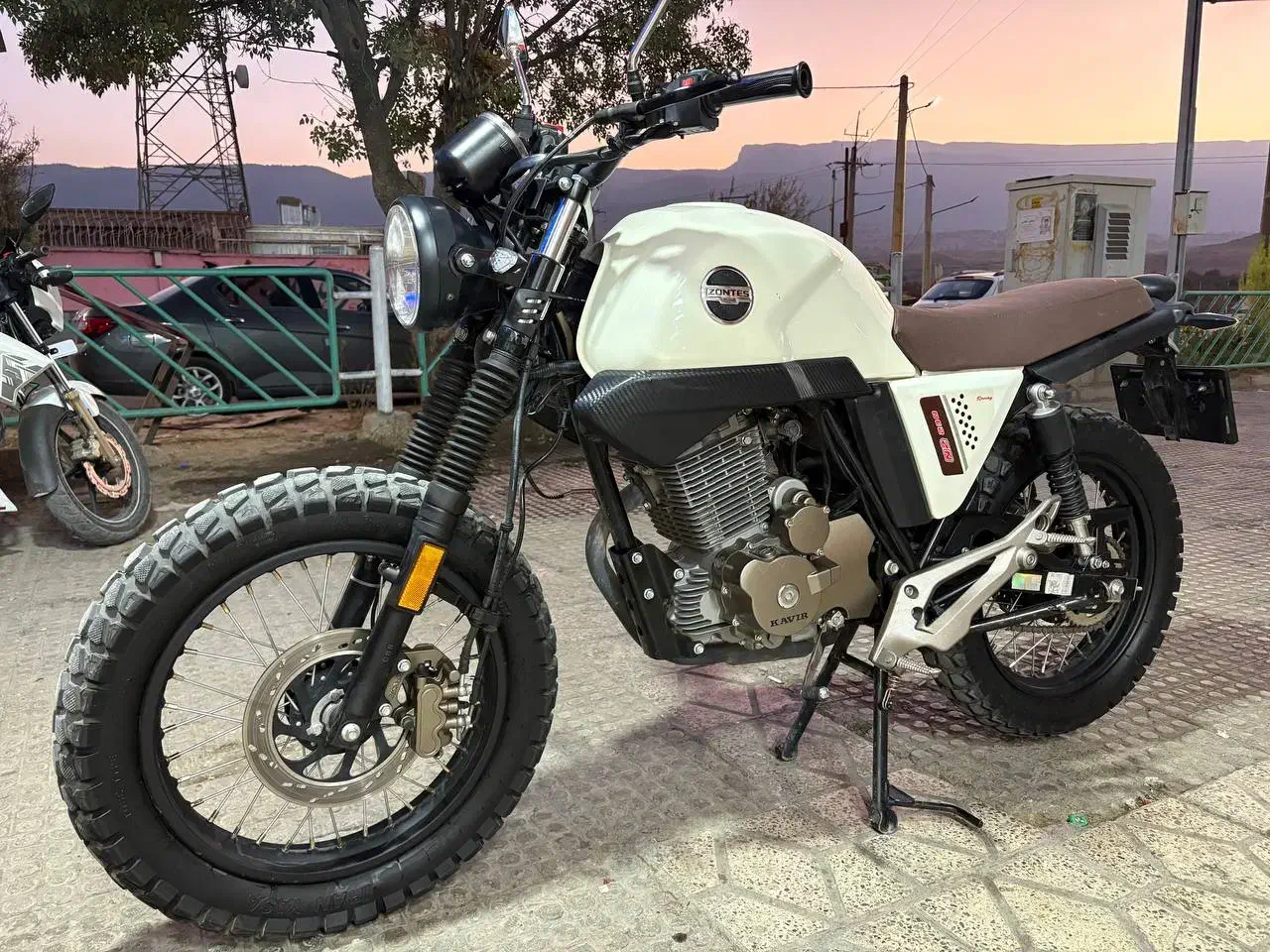 موتور زونتس.مدل ۱۴۰۱.تمیز ۶تا کار کرده.|موتورسیکلت|سیروان, |دیوار