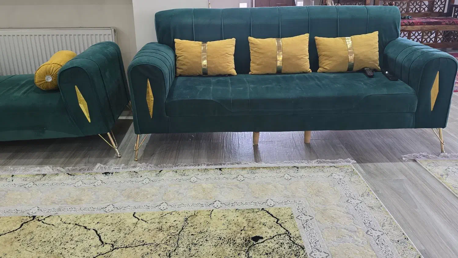 مبل راحتی 9نفره|مبلمان خانگی و میز عسلی|قدس, شهرک فرزان|دیوار