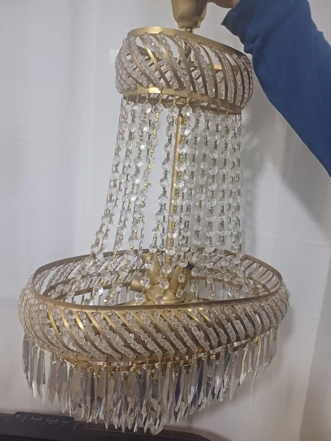 لوستر ۸شعله|لوستر و چراغ آویز|تهران, وحیدیه|دیوار