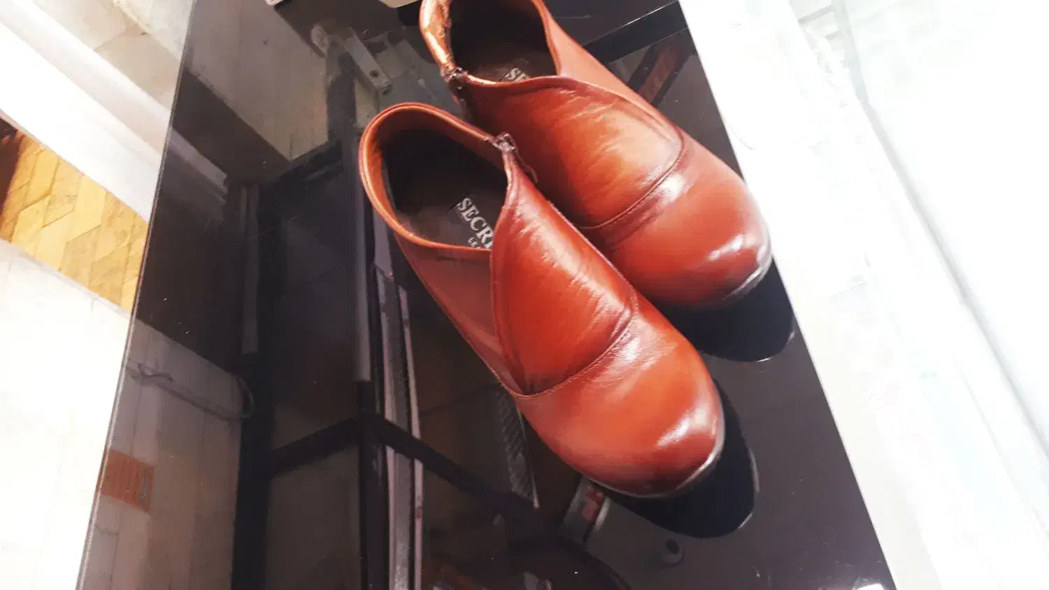 نیم بوت چرم|کیف، کفش، کمربند|کرمانشاه, |دیوار