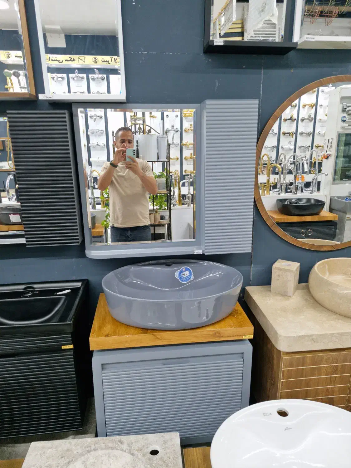 روشویی کابینتی مدل ژوپیتر بیضی همه مدلtolidi|لوازم سرویس بهداشتی|دماوند, دماوند|دیوار