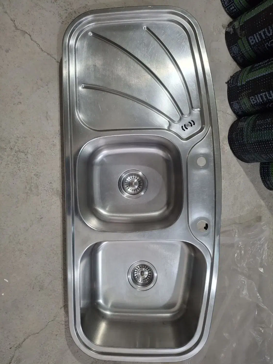 سینک ظرفشویی نو|آب‌چکان و نظم‌دهنده ظروف|فلاورجان, |دیوار