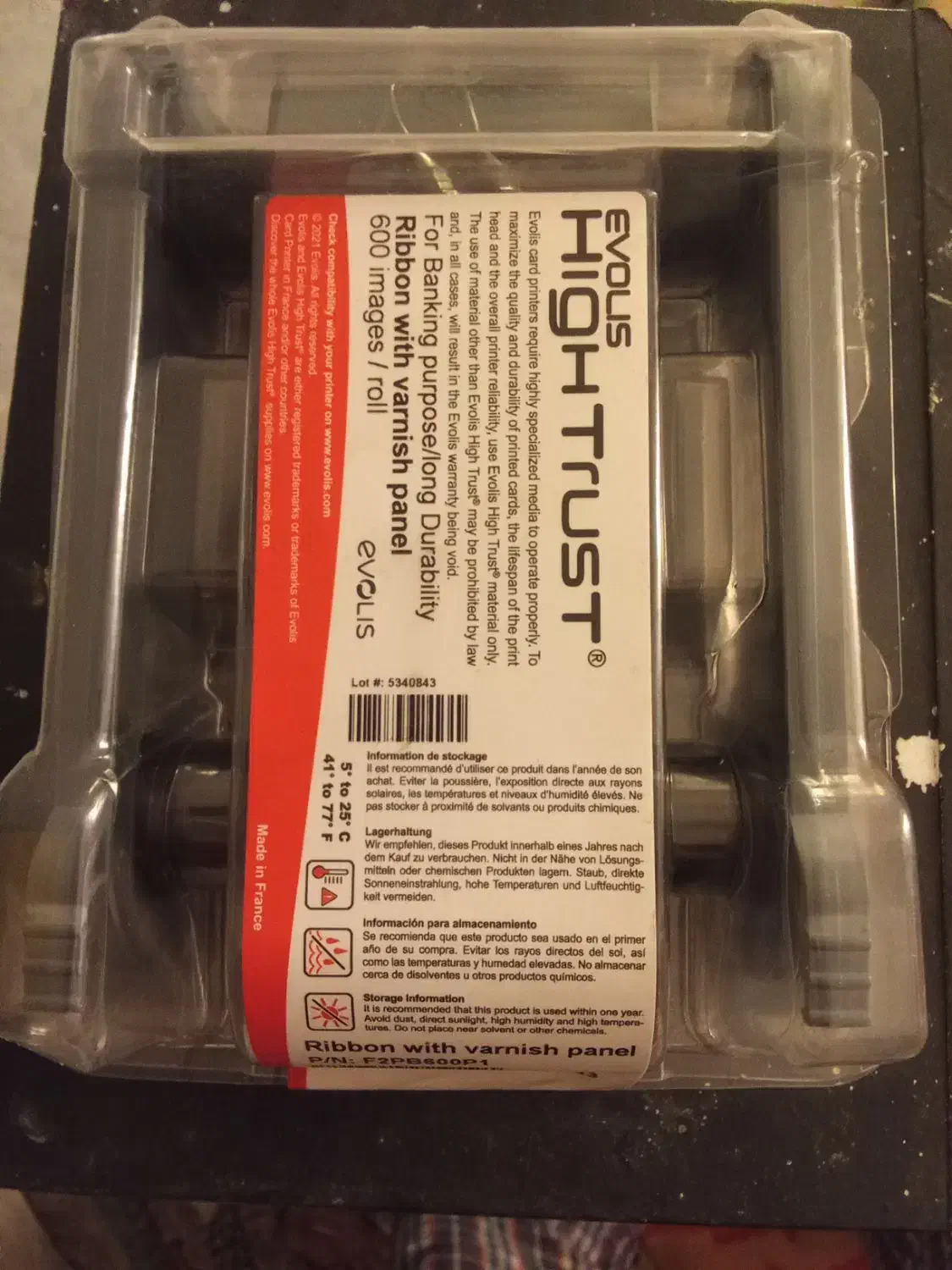 ریبوت پرینتر مدل Evolis High Trust اصل فرانسه|پرینتر، اسکنر، کپی، فکس|قم, علی آباد سعدگان|دیوار