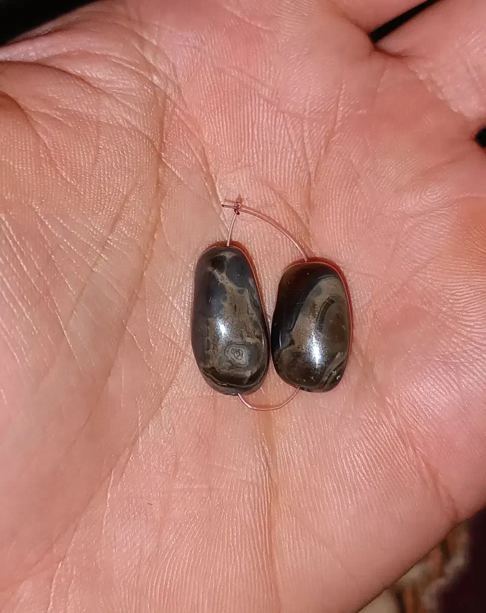 ۱۰ جــفت مهره سلیمانی.جزع و...|کلکسیون اشیاء عتیقه|اهواز, کمپلو جنوبی|دیوار