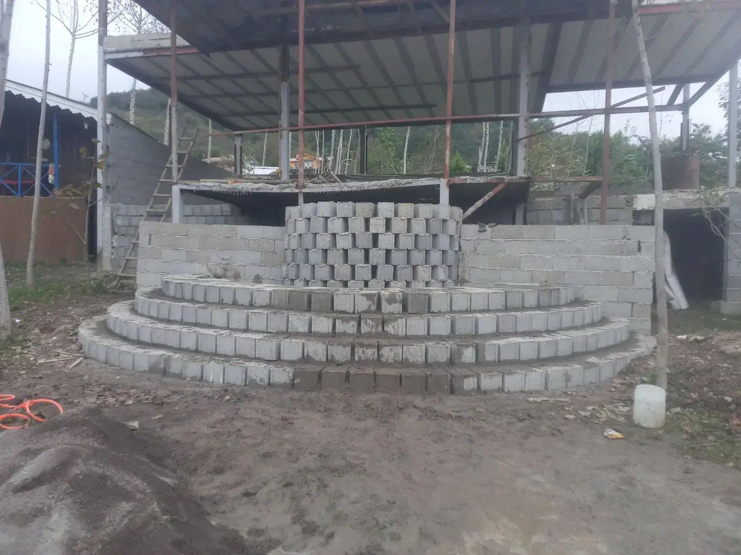 سیمانکاری و بلوک چینی|خدمات پیشه و مهارت|گوراب زرمیخ, |دیوار