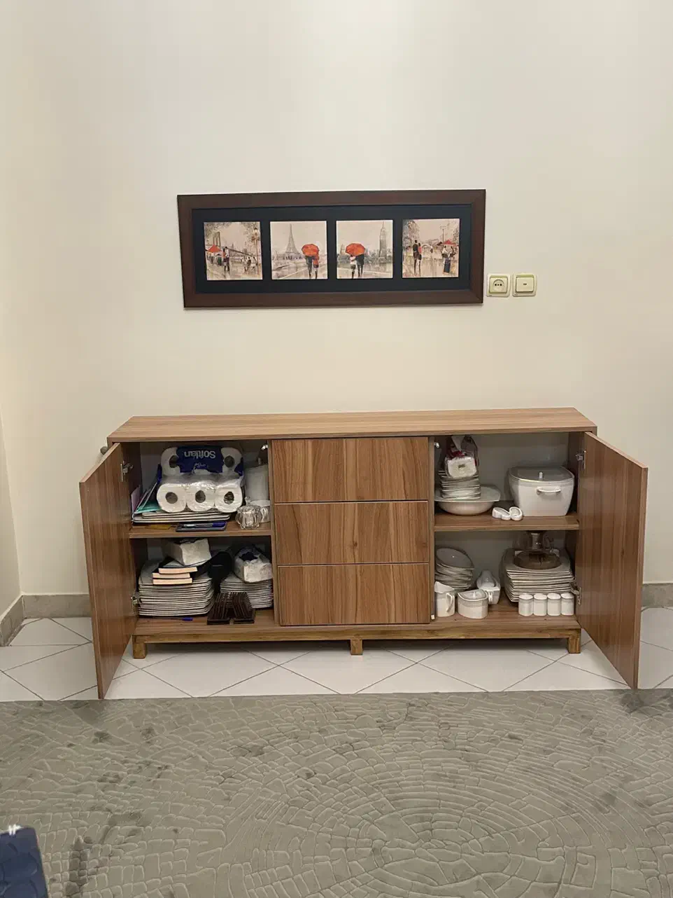 فر‌وش کنسول چوبی|بوفه، ویترین، کنسول|کرج, گلشهر|دیوار