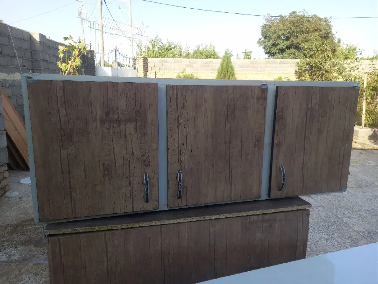 کابینت فلزی وجزیره  چوبی|مصالح و تجهیزات ساختمان|مشهد, لک لک|دیوار