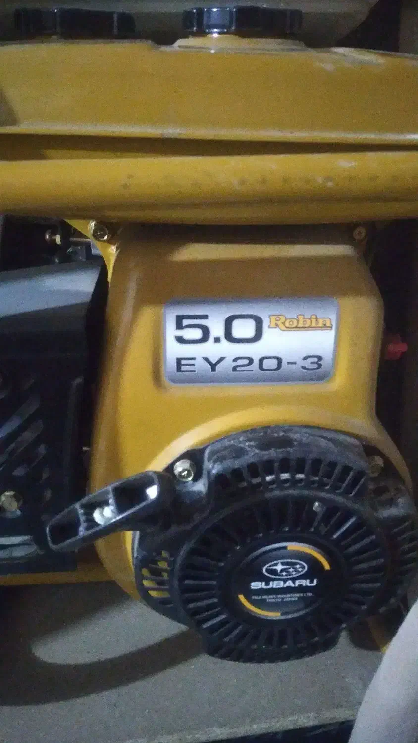 پمپ آب روبین کوشین اصل ژاپن ۳و۲ اینج نفتی بنزینی|ماشین‌آلات صنعتی|مشگین شهر, |دیوار