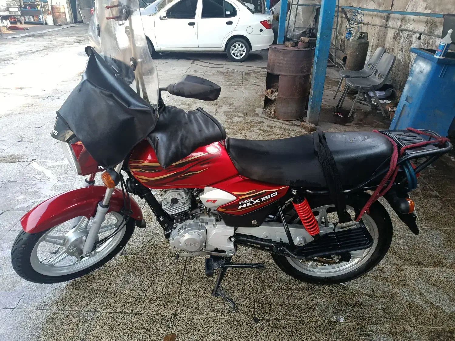 tvs hlx 150|موتورسیکلت|تهران, ابوذر|دیوار