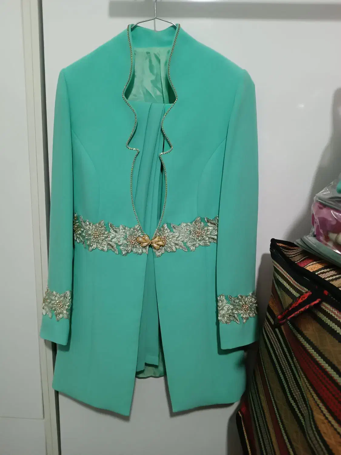کت و شلوار مجلسی فیروزه ای|لباس|ورامین, خیر آباد|دیوار