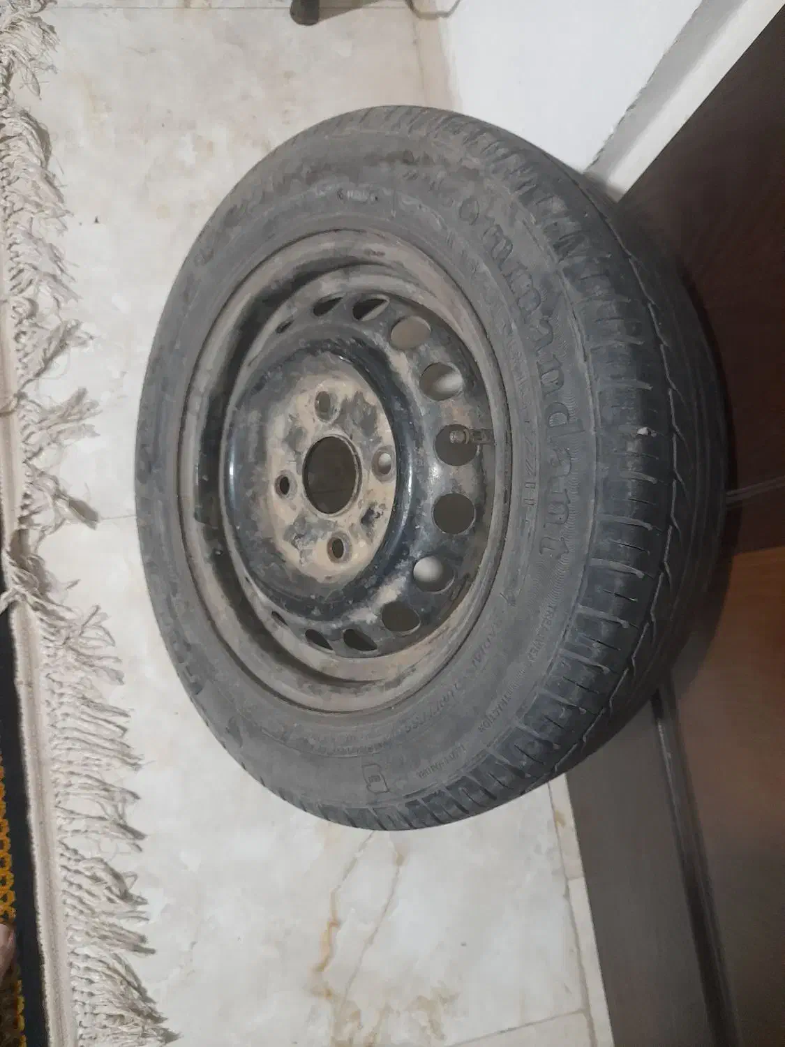 لاستیک پراید درحد با رینگ|قطعات یدکی و لوازم جانبی|پاکدشت, پاکدشت (مامازند)|دیوار