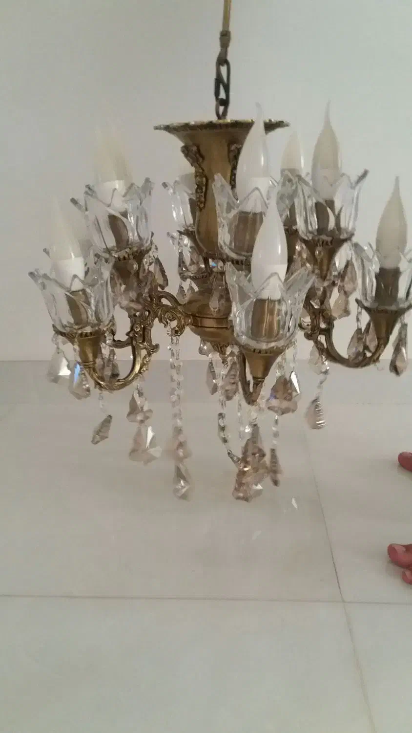 لوستر|لوستر و چراغ آویز|اراک, |دیوار