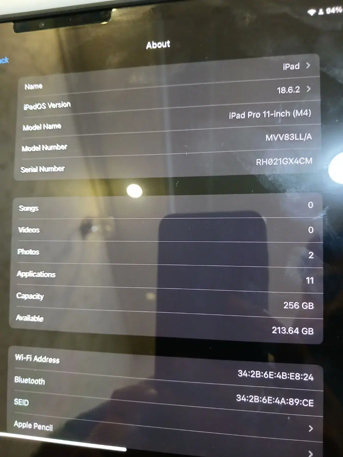 iPad Pro 11-inch (M4) 2024|تبلت|قم, نوقطار|دیوار