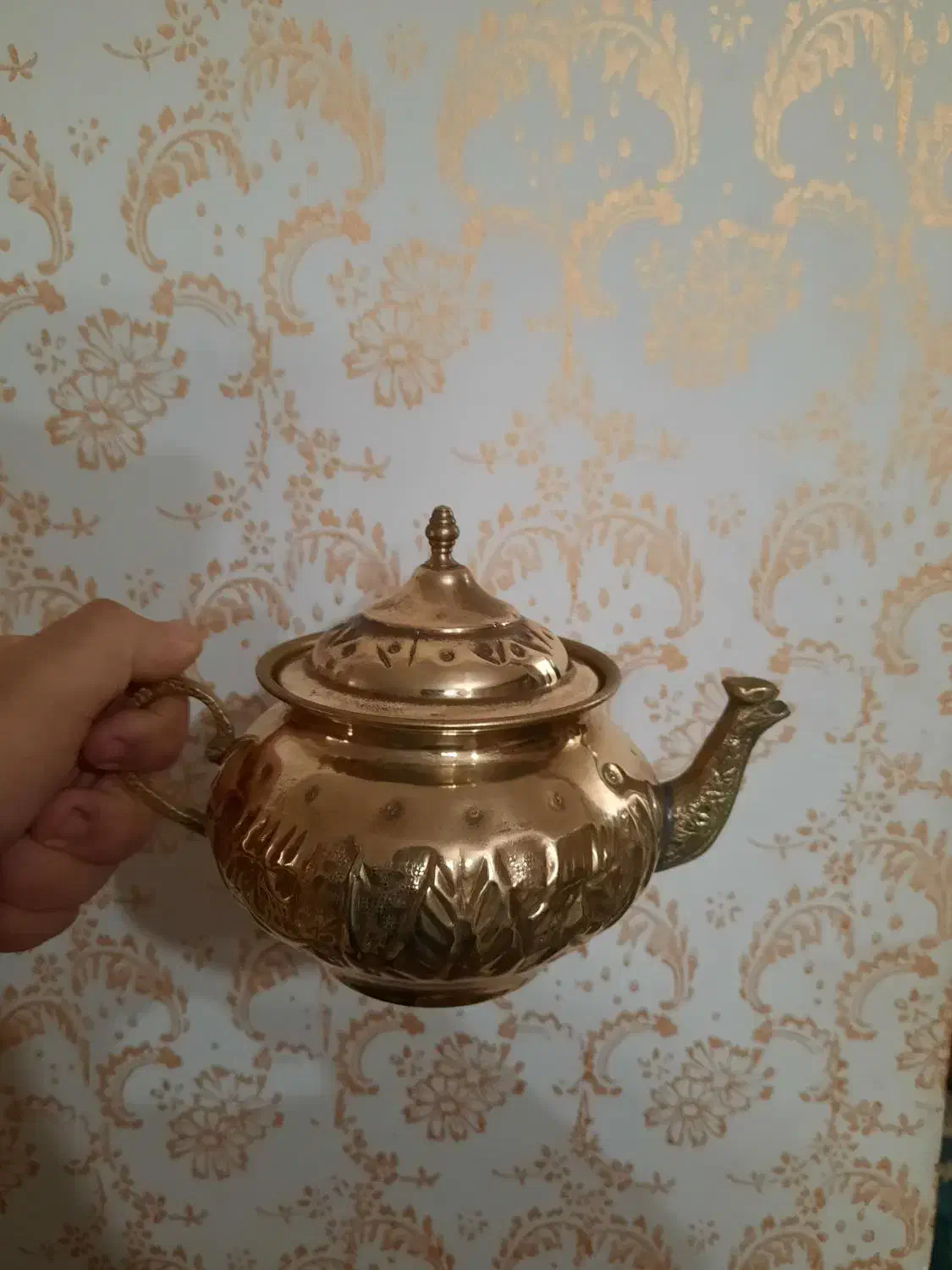 قوری برنزی نو|ظروف سرو و پذیرایی|اهواز, کوی مهدیس|دیوار