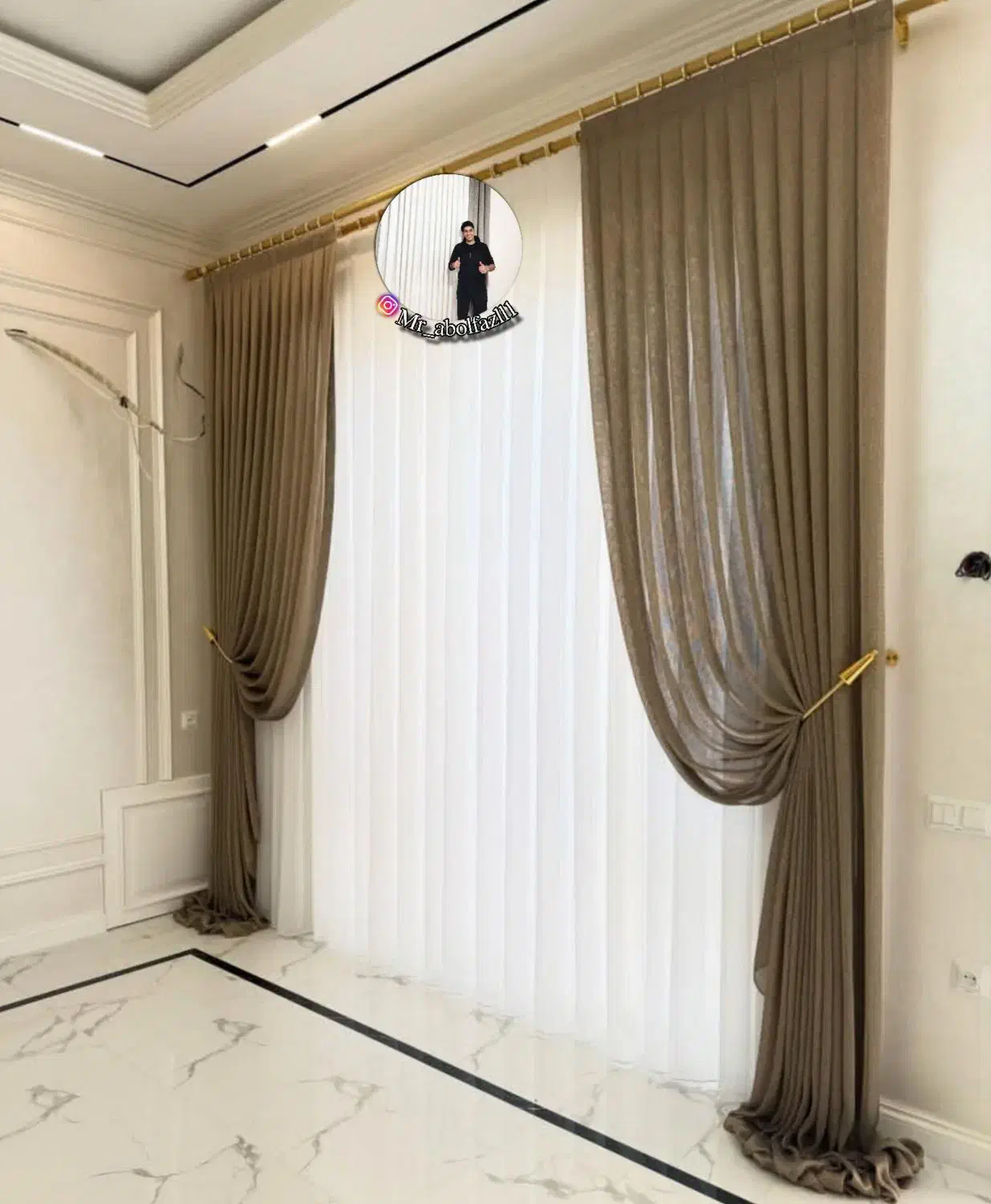 پرده مینیمال، زبرا، ورتیکال، پانچ|پرده، رانر، رومیزی|تهران, عبدل‌آباد|دیوار