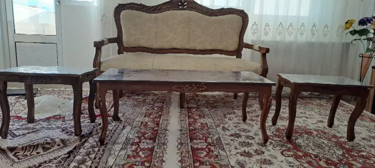 مبل ۹ نفره سلطنتی|مبلمان خانگی و میز عسلی|مرند, |دیوار