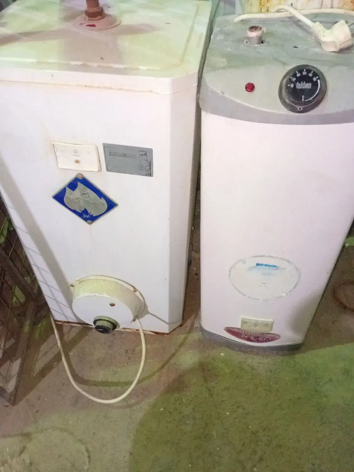 ابگرمکن دست دوم گازی وبرقی دیواری|آبگرمکن، پکیج، شوفاژ|بندر کنگان, |دیوار