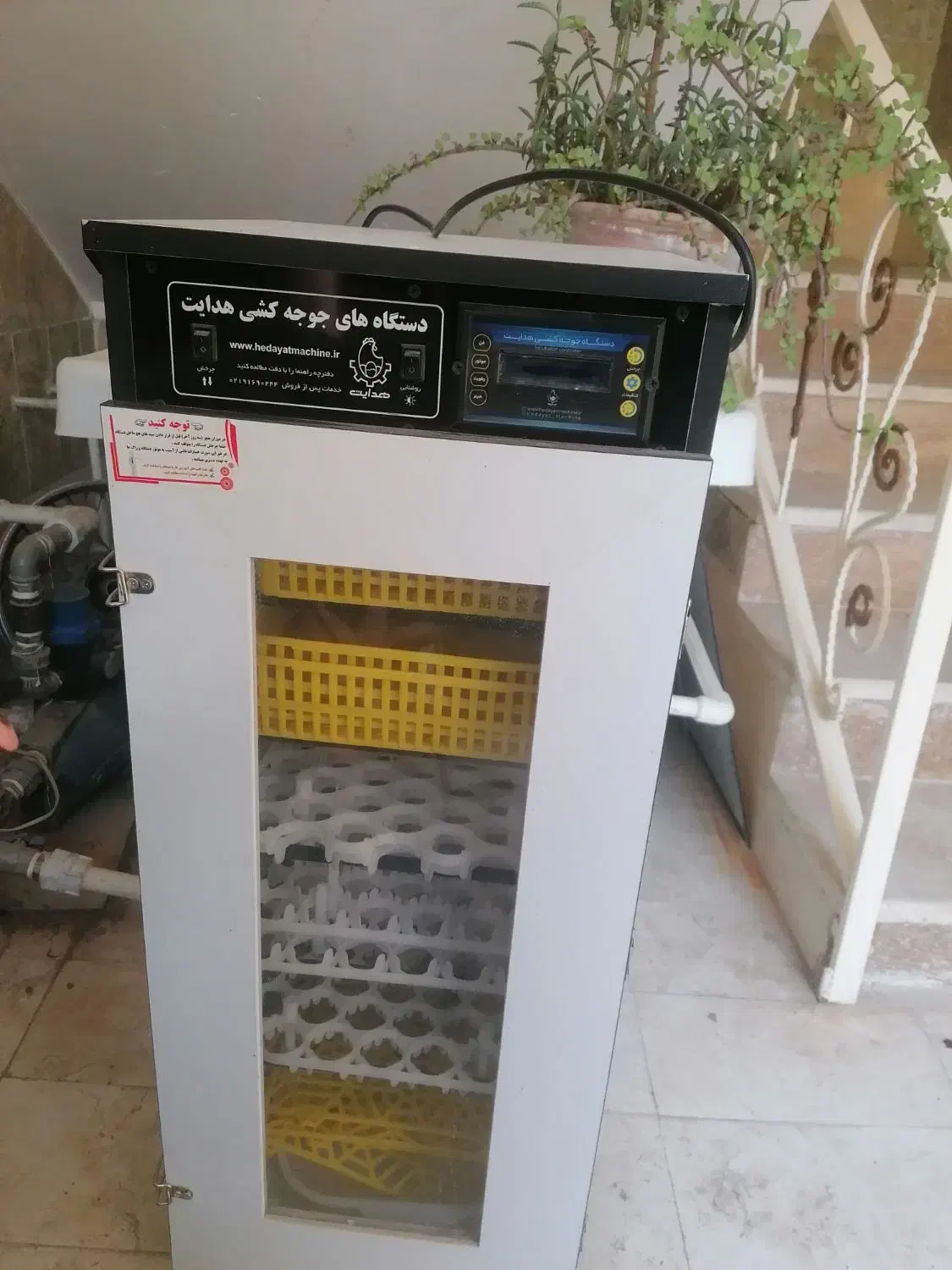 دستگاه جوجه کشی هدایت 210|لوازم جانبی حیوانات|مشکیندشت, |دیوار