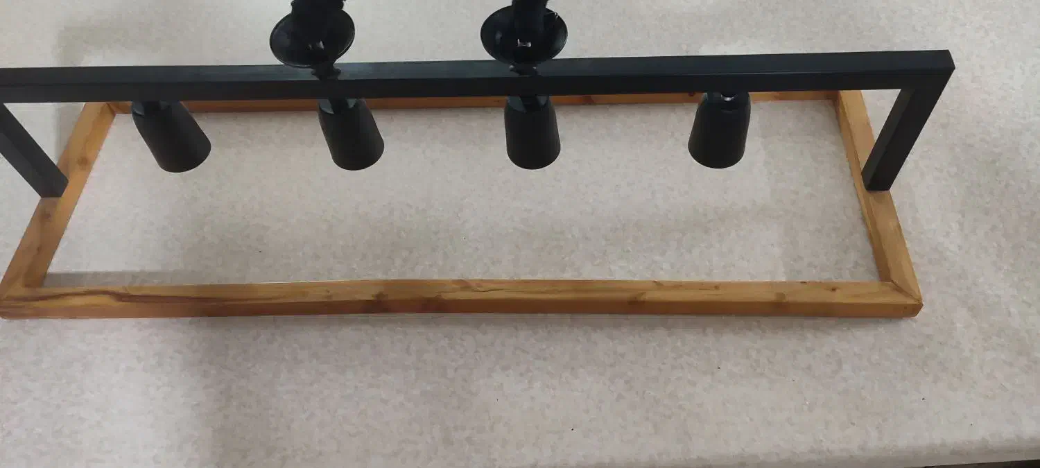 چراغ آویز 4 لامپه|لوستر و چراغ آویز|کرج, شهرک ولیعصر|دیوار