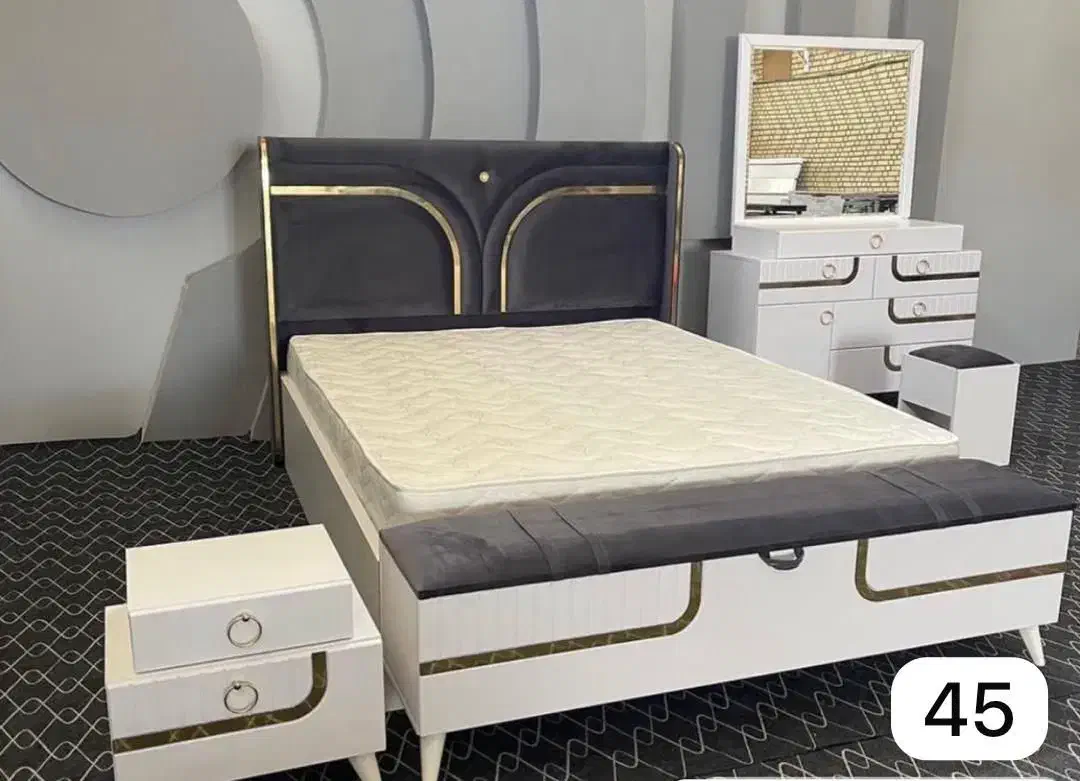 سرویس دونفر کامل ام دی اف|تخت و سرویس خواب|قرچک, مهدیه|دیوار