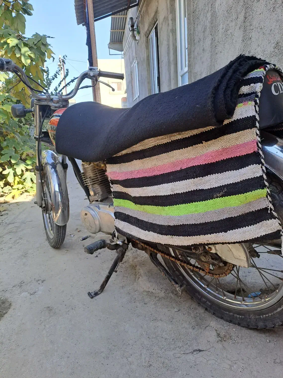 موتور ۱۲۵ مزایده|موتورسیکلت|بندر ترکمن, |دیوار