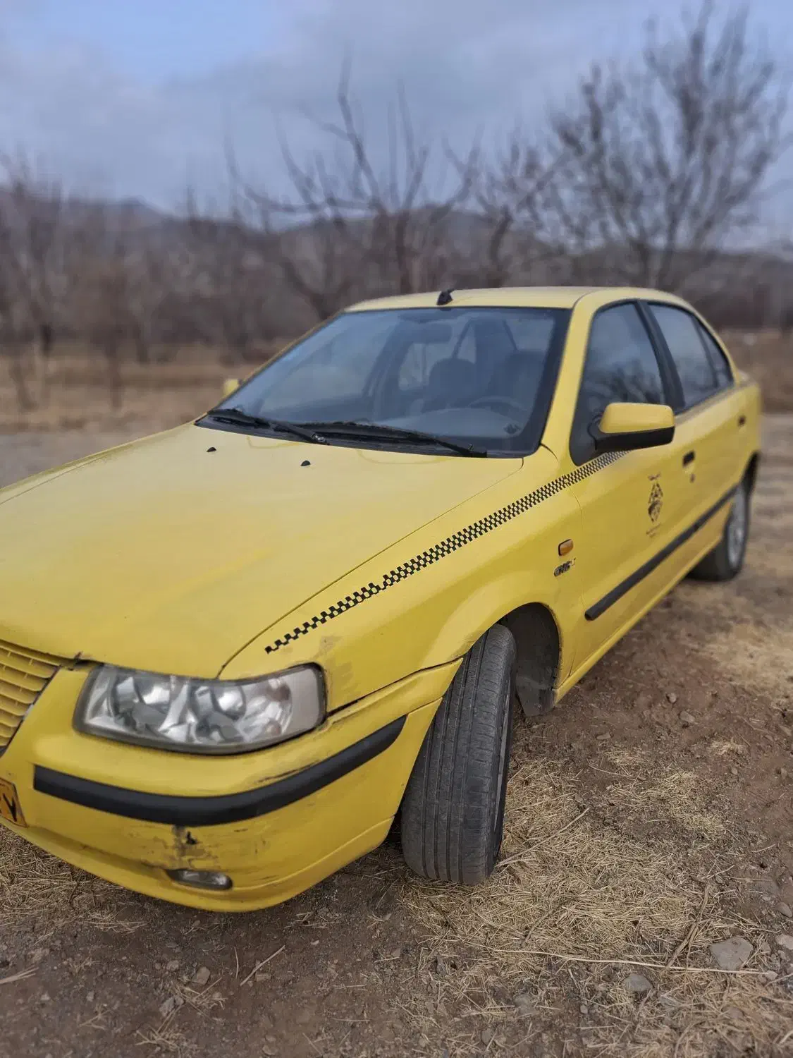 سمند تاکسیef7 مدل ۹۶ دوگانه سوز شرکتی|خودرو سواری و وانت|اراک, |دیوار