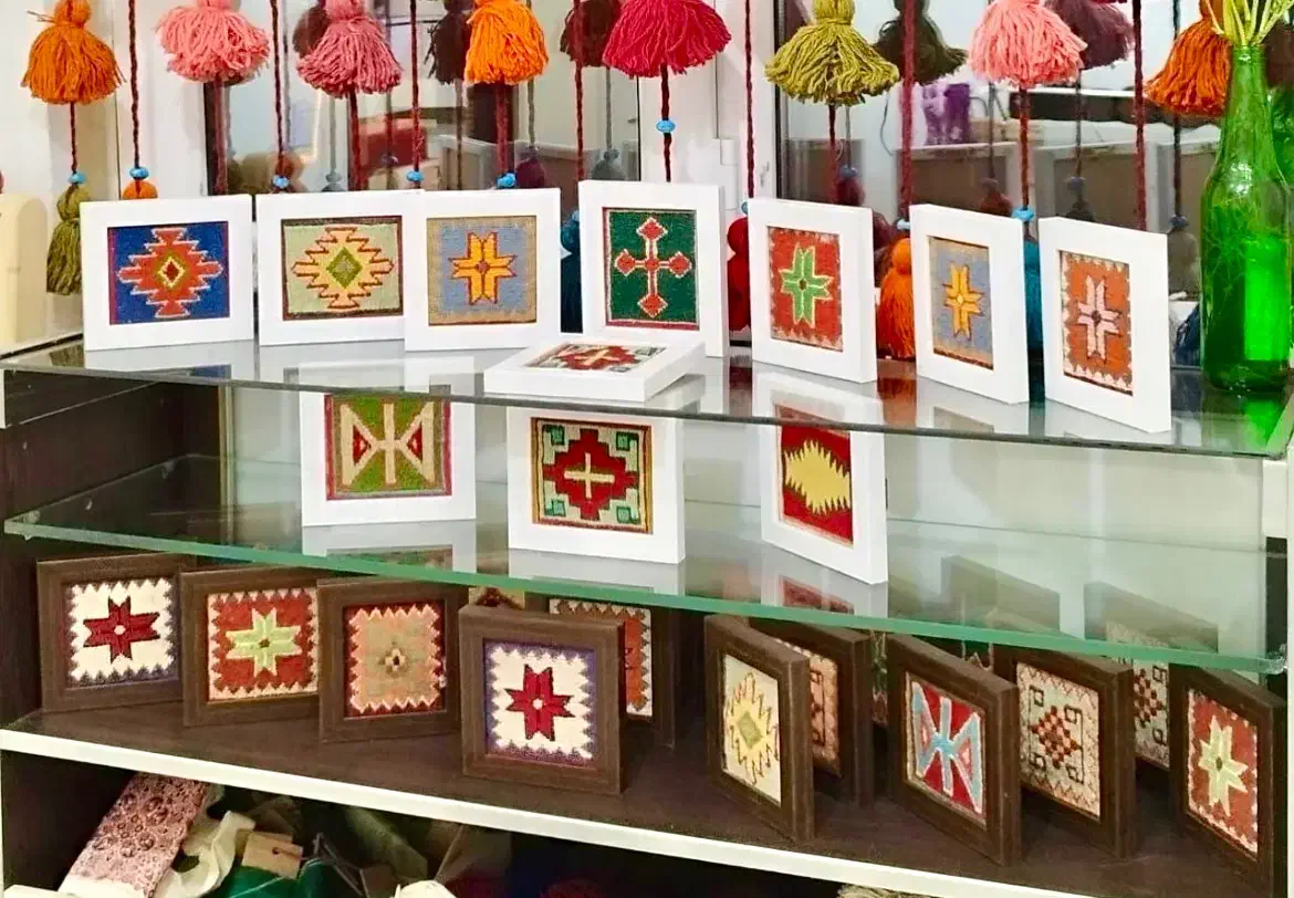 تابلو گلیم های دست ساز،مناسب برای دکور هر فضایی|گلیم، جاجیم، گبه|ورامین, شهرک مدرس|دیوار