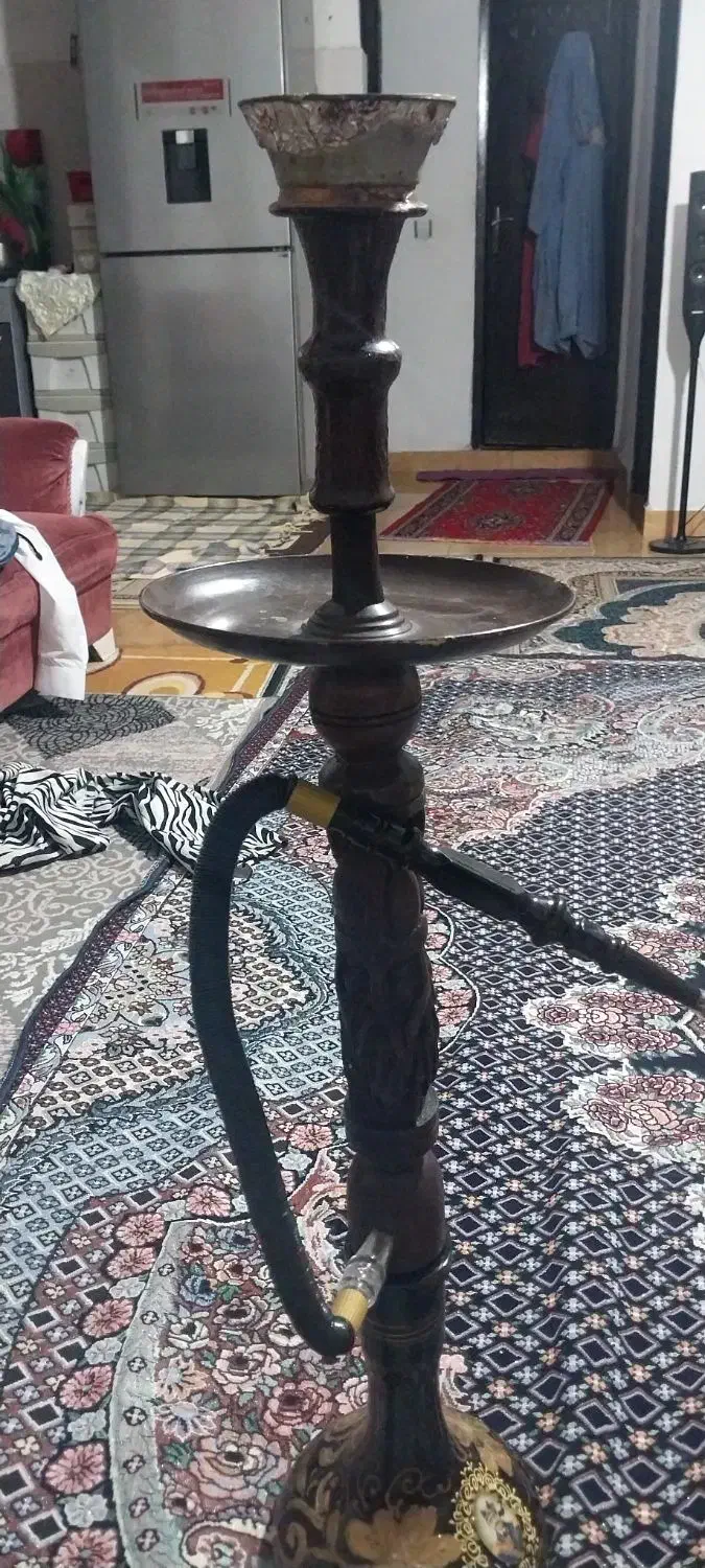 قلیان چوبی|کلکسیون و سرگرمی|میاندوآب, |دیوار