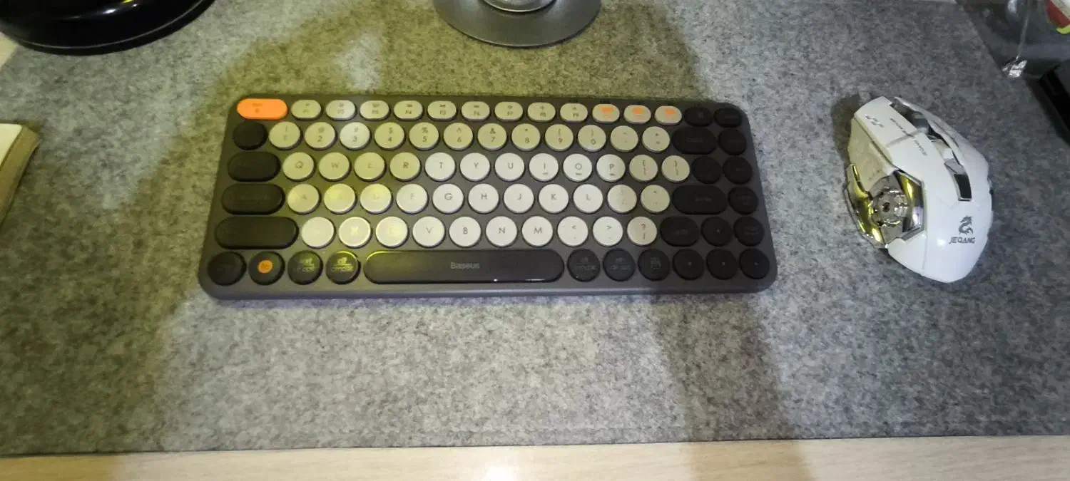 کیبورد baseus K01A بلوتوثی و اتصال وایرلس|قطعات و لوازم جانبی رایانه|کرمانشاه, |دیوار