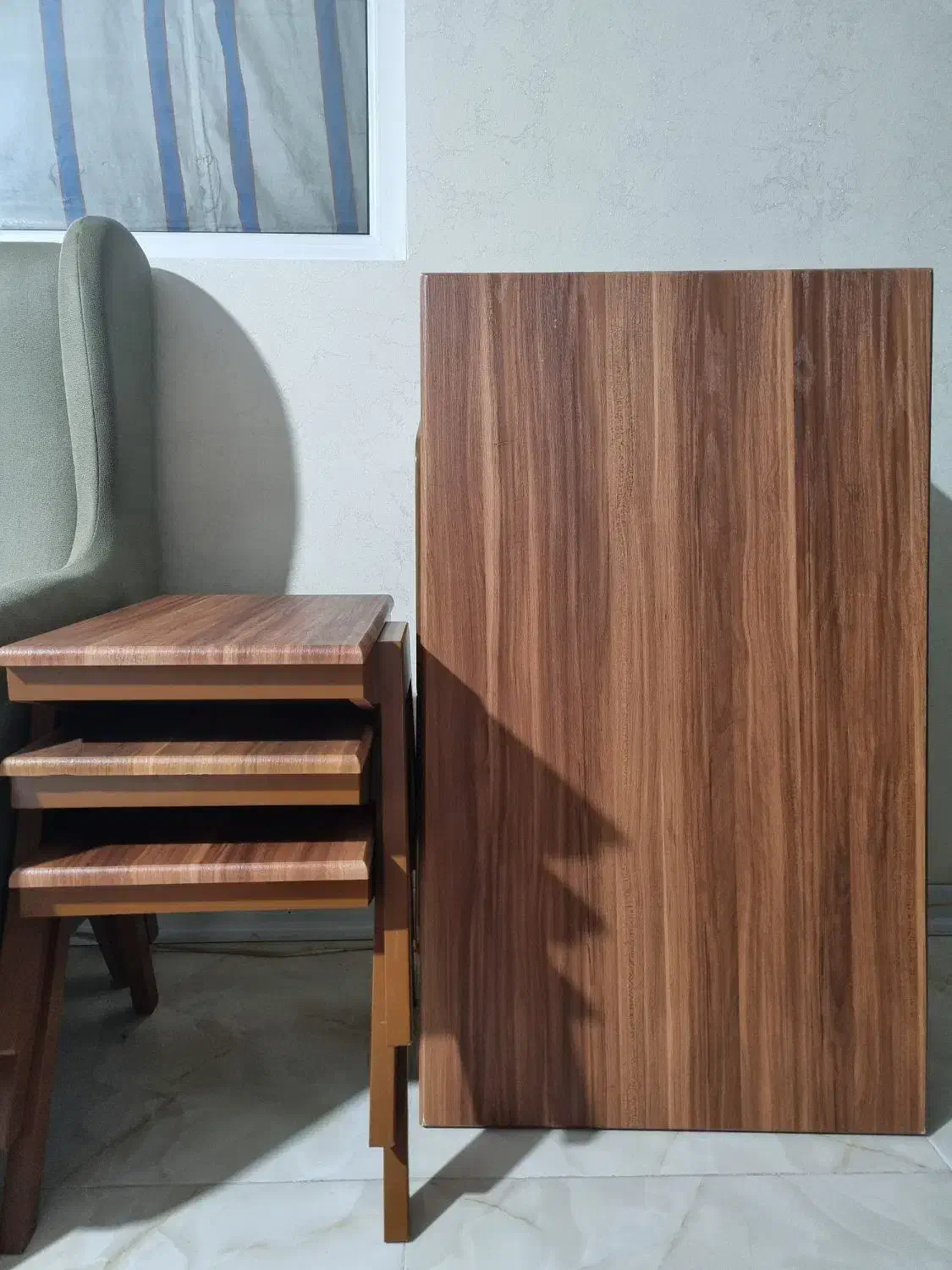 گل میز چوبی در حد نو نو|مبلمان خانگی و میز عسلی|شیراز, شهرک قمشه|دیوار