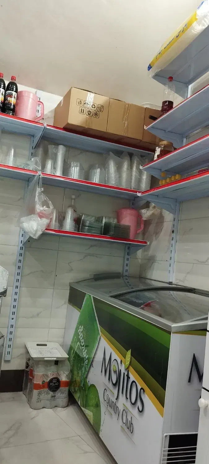 طبقه یا قفسه فلزی دیواری محکم با ورق ضخیم|کتابخانه، شلف، قفسههای دیواری|تهران, خانی آباد نو جنوبی|دیوار