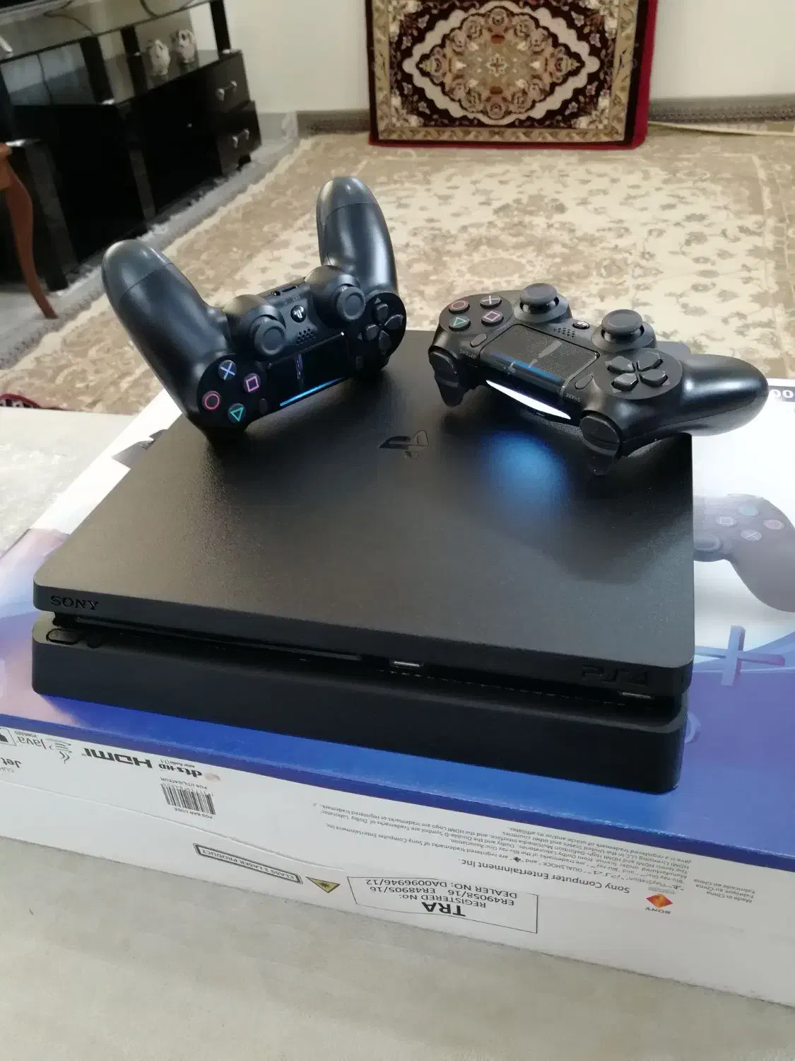 پلی۴ اسلیم کپی خور ۲دسته فول بازی ۲۲۱۶ ps4 slim500|کنسول، بازی ویدئویی و آنلاین|تهران, یافت آباد جنوبی|دیوار