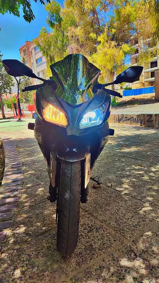 کاوازاکی نینجا zx 25r تک رنگ خاص ریس  بنلی 300|موتورسیکلت|شیراز, ارم|دیوار