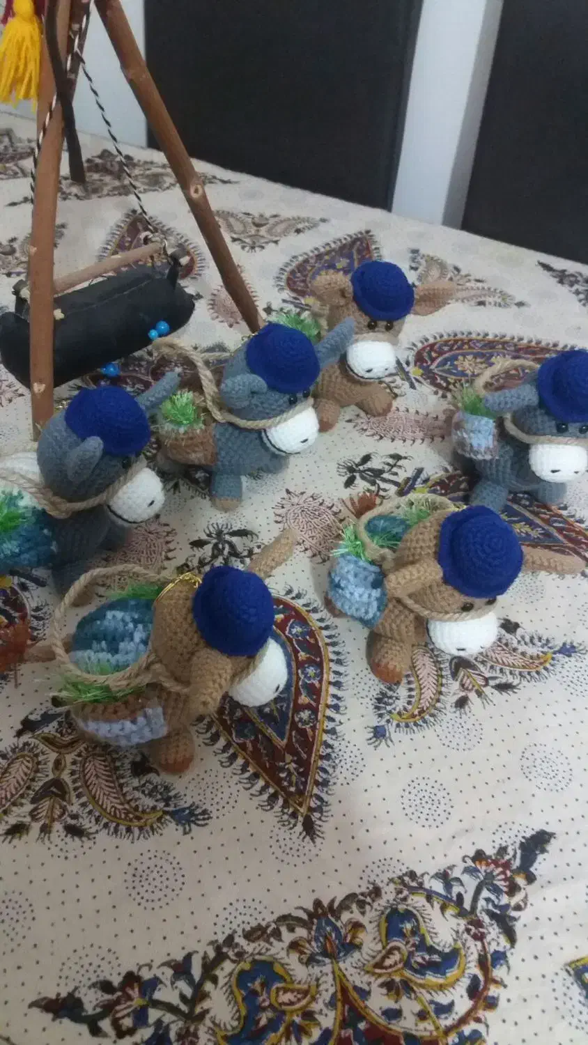 عروسکهای دستبافت بی نظیر|اسباب‌‌بازی|کرمانشاه, |دیوار