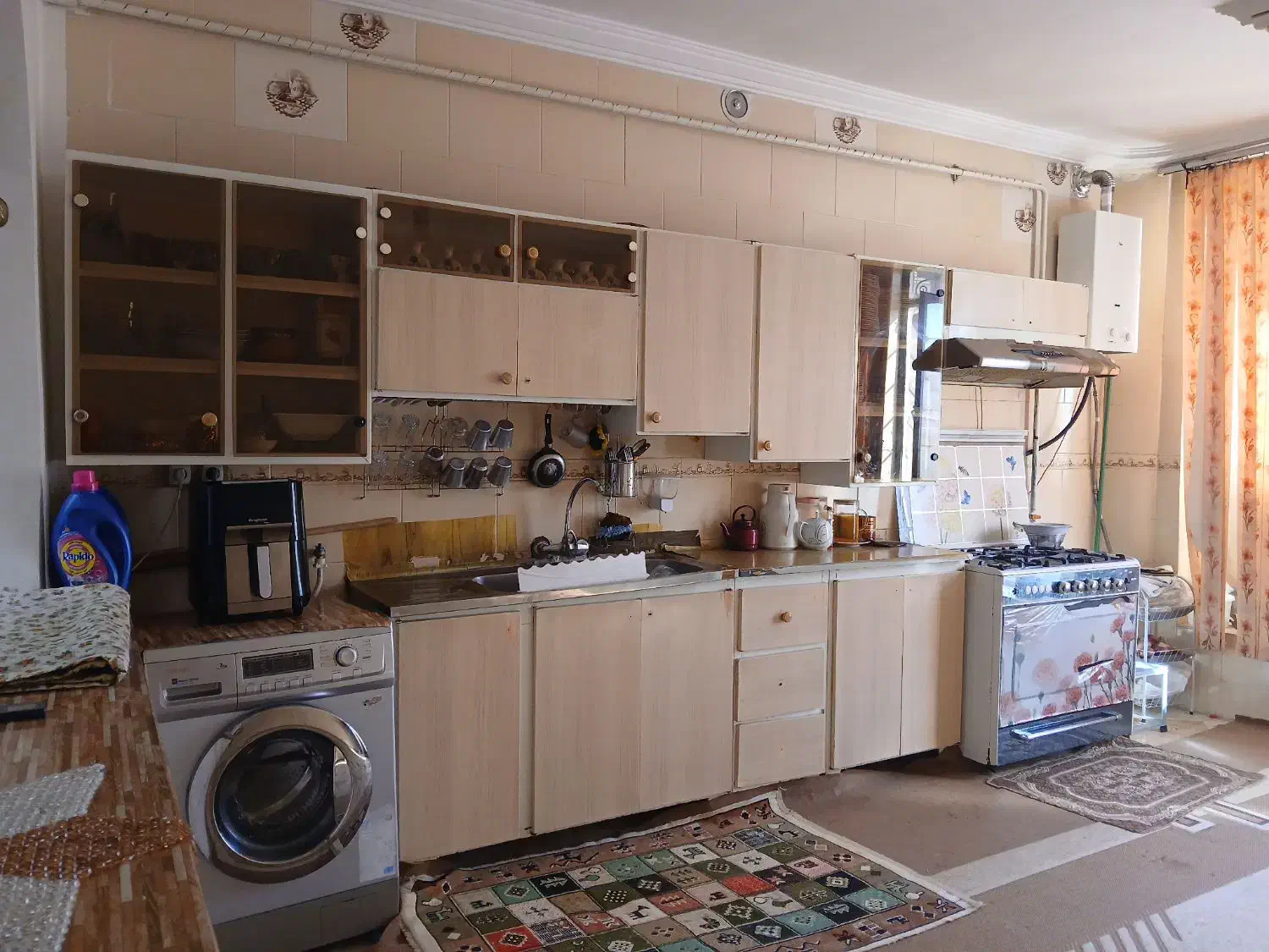 کابینت|آب‌چکان و نظم‌دهنده ظروف|یاسوج, |دیوار