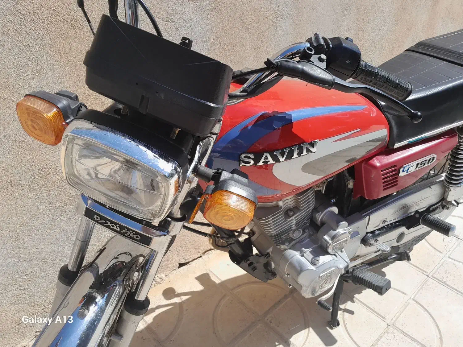 موتور ساوین150 مدل 95 قیمت۵۳۰۰۰۰۰۰|موتورسیکلت|فراشبند, |دیوار