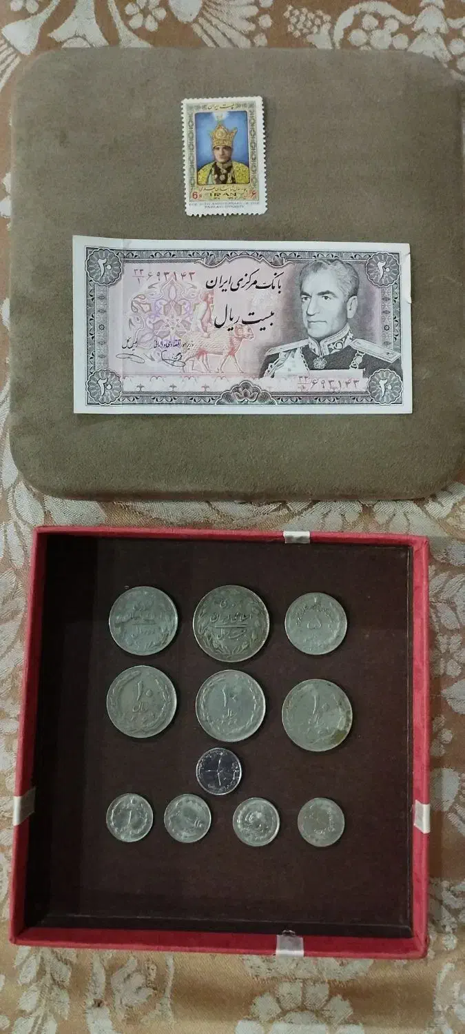 اسکناس و تمبر و سکه های قدیمی|کلکسیون سکه، تمبر، اسکناس|شیراز, فرهنگ شهر|دیوار