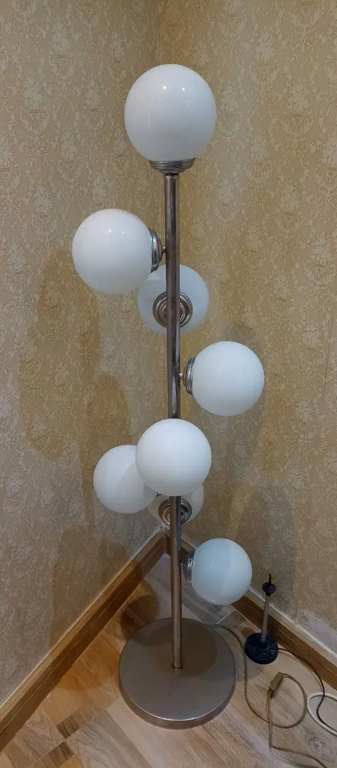 لوستر و آباژور و دیوار کوب مولکولی 16 و 8 و 3 شعله|لوستر و چراغ آویز|رشت, دیلمان|دیوار