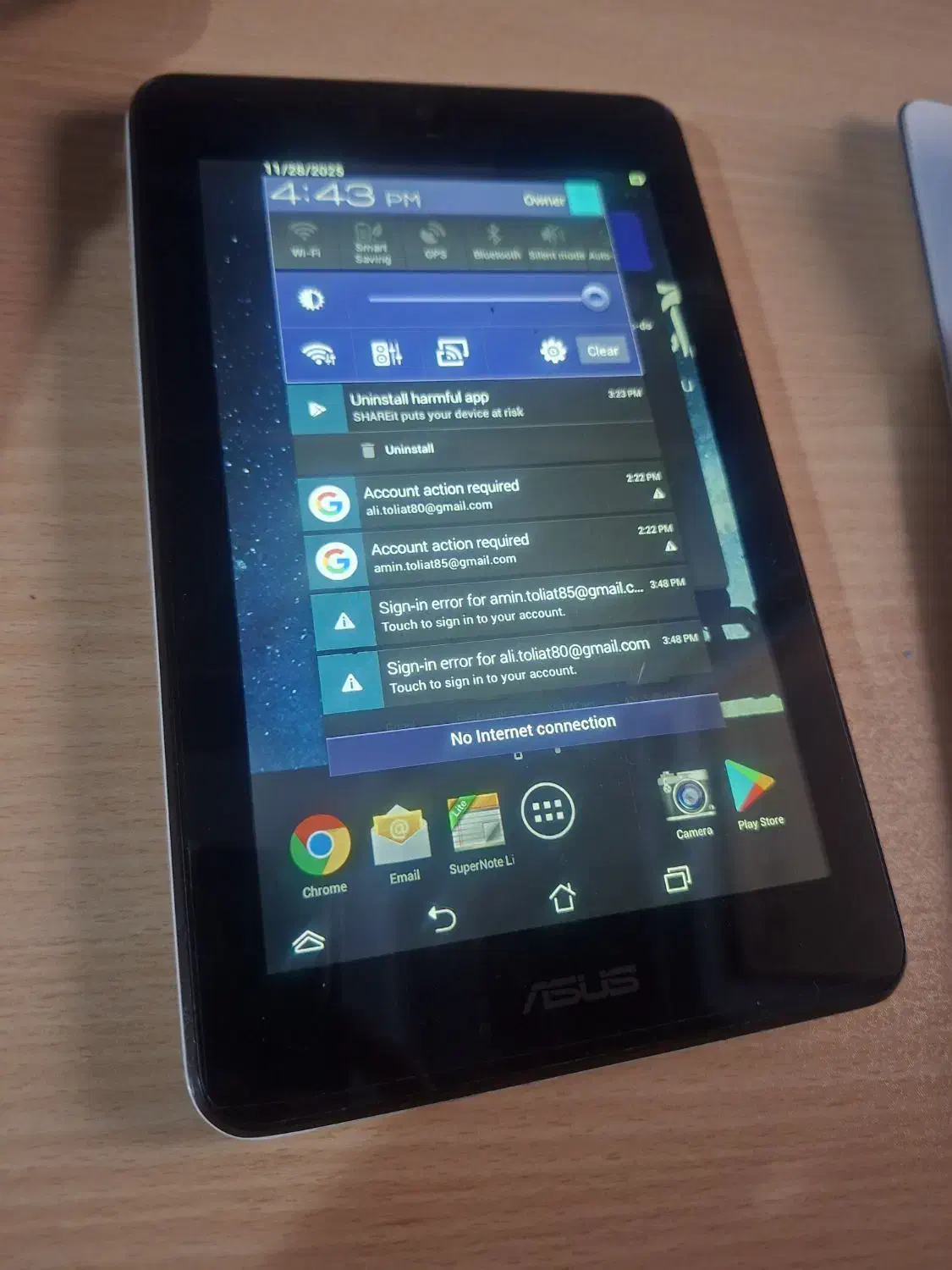 ۲ عدد تبلت قدیمی ایسوس|تبلت|تهران, شهرک آزمایش|دیوار