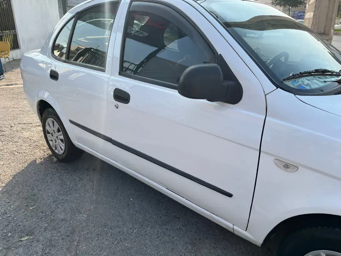 تیبا مدل ۹۵ سفید|خودرو سواری و وانت|ساری, |دیوار