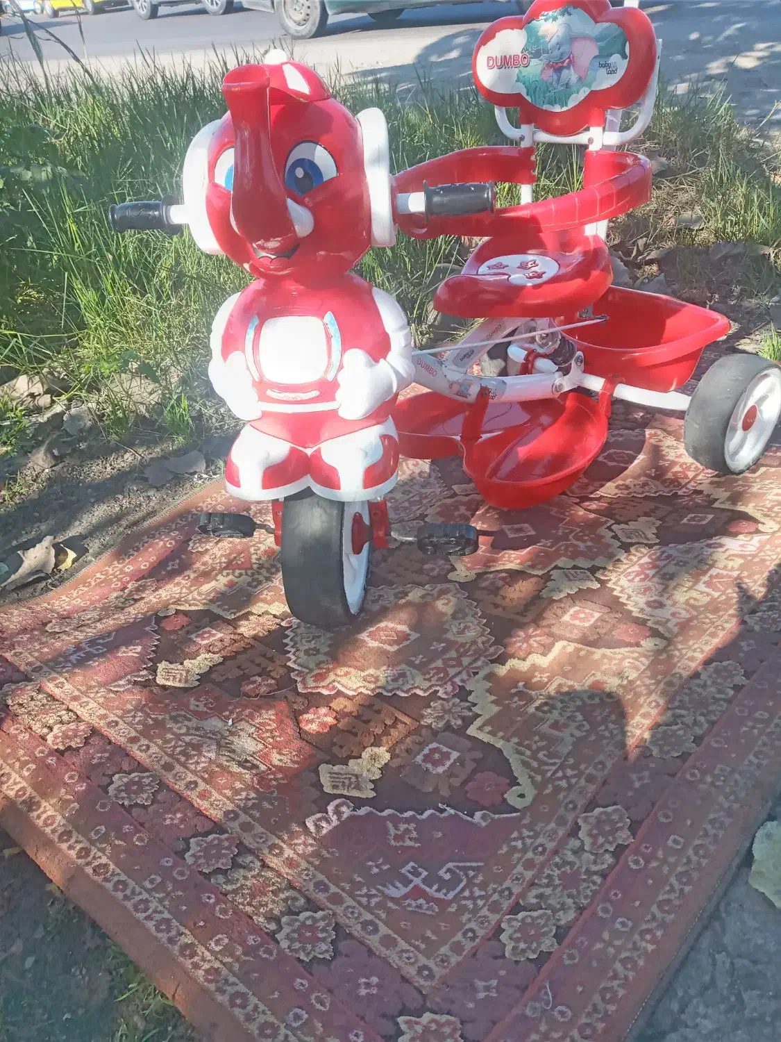 سه چرخه مدل فیل با دسته|دوچرخه، اسکیت، اسکوتر|رشت, حومه رشت|دیوار