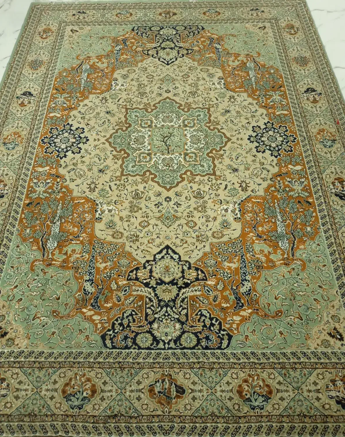 فروش دو فرش ماشینی ۹ متری کارکرده|فرش|اندیشه, اندیشه فاز ۳|دیوار
