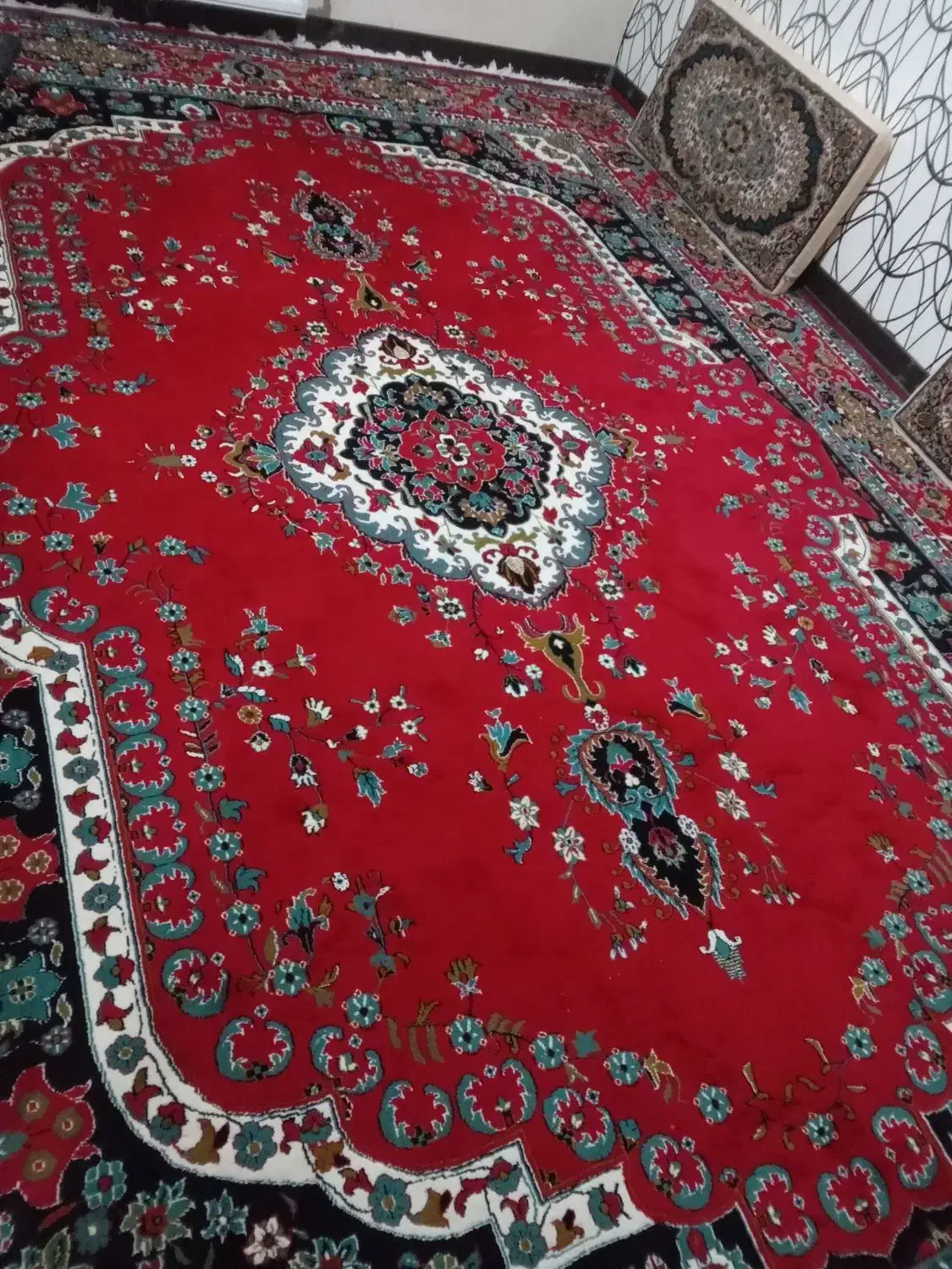 فرش ۱۲ متری|فرش|سنقر, |دیوار