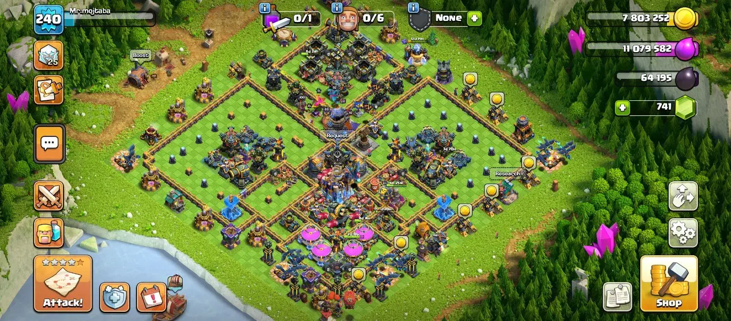 فروش اکانت کلش|کنسول، بازی ویدئویی و آنلاین|علی‌آباد کتول, |دیوار