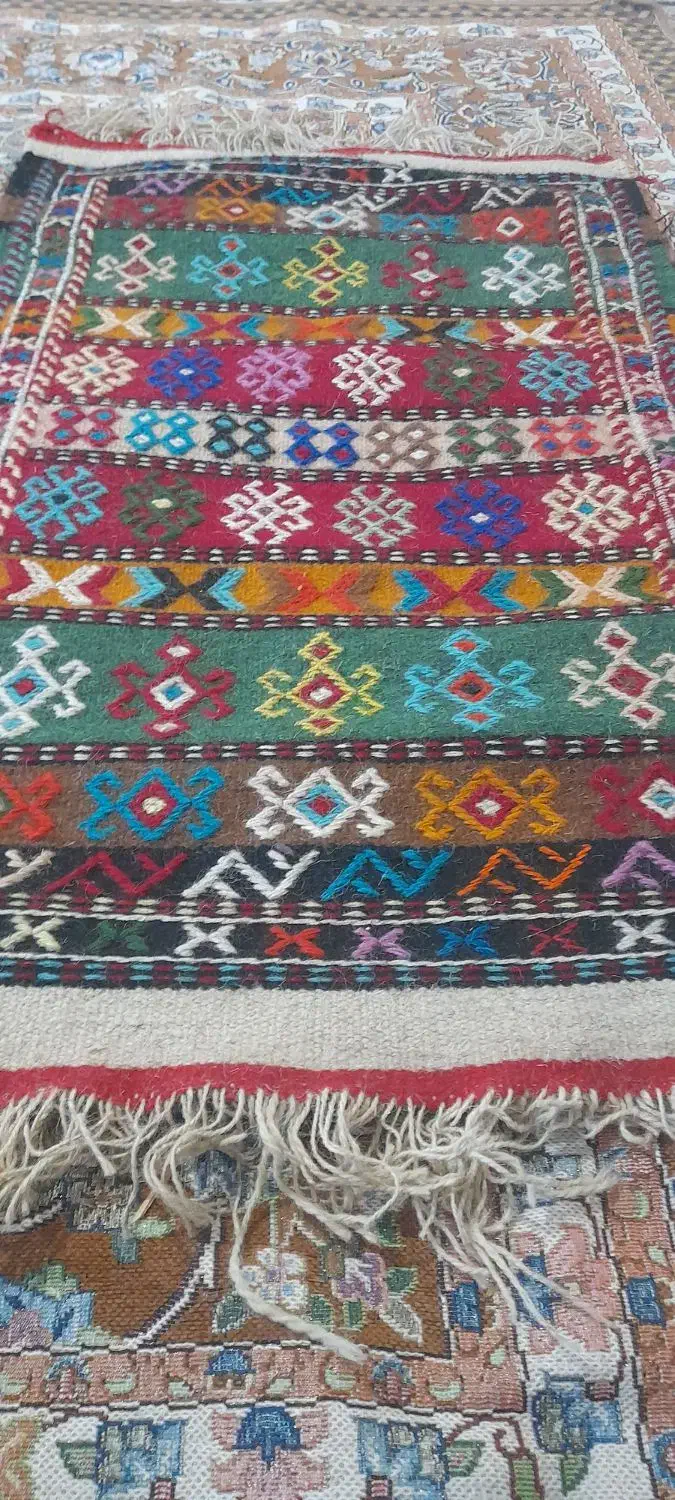 ۲ عددقالیچه گلیم|گلیم، جاجیم، گبه|بجنورد, |دیوار