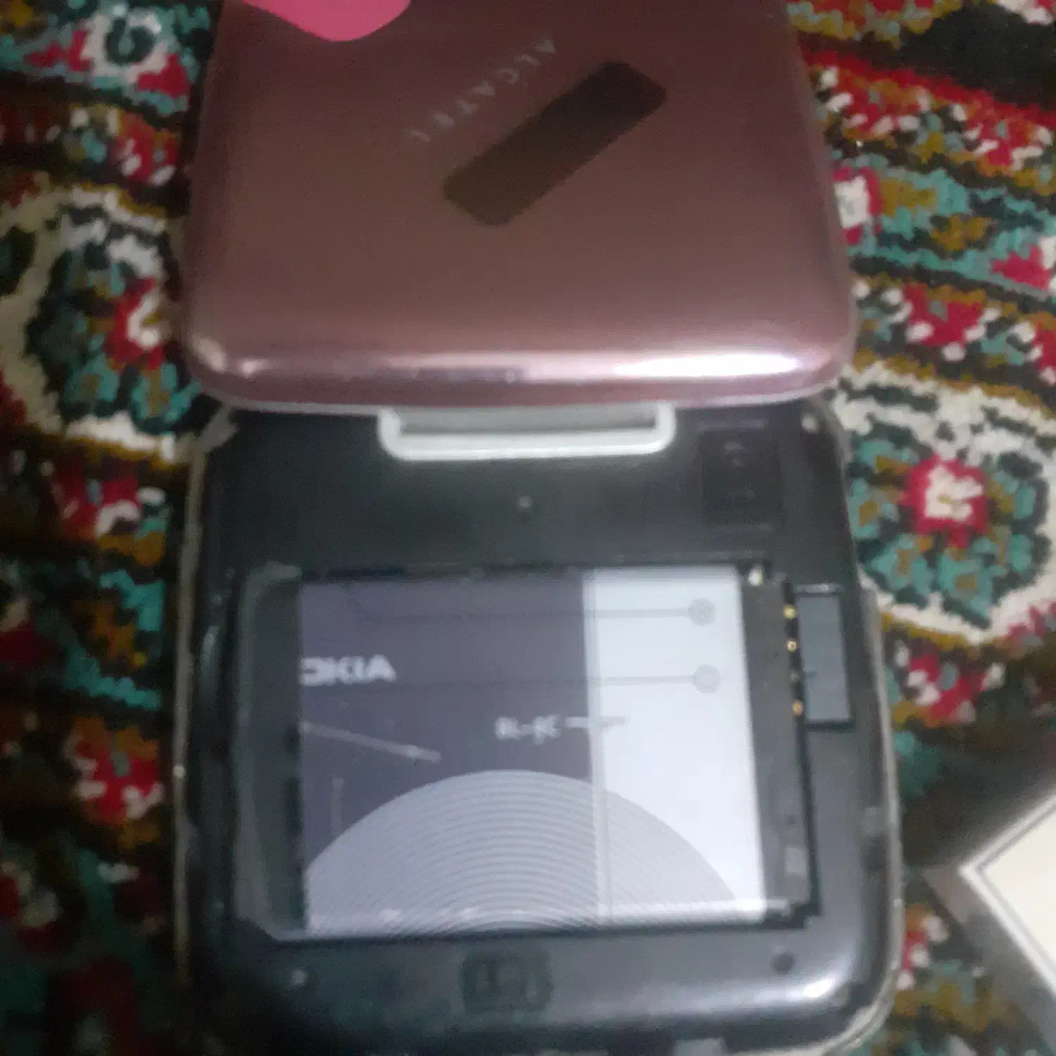 گوشی زیرخاکی آلکاتل تک سیمکارته ریجستره|موبایل|بروجرد, |دیوار