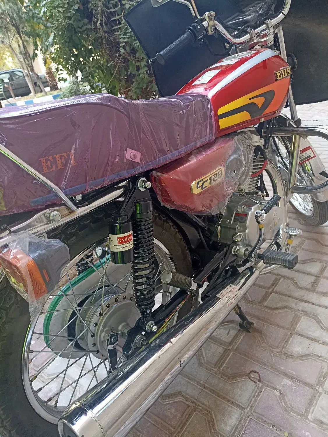 موتور ۱۲۵مدل،۱۴۰۳.انژکتور|موتورسیکلت|قم, پردیسان|دیوار