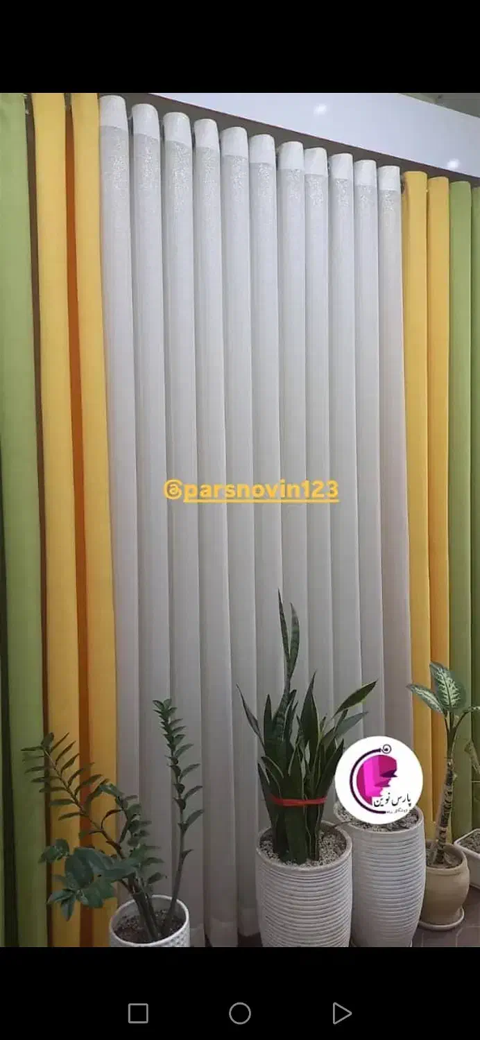 پرده پانچ ویترین مغازه|پرده، رانر، رومیزی|قائم‌شهر, |دیوار